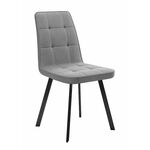 Стул DikLine 207 B22 GREY /ножки черные | Интернет магазин мебели и декора LifeDekor