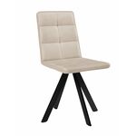 Стул DikLine 230 поворотный B03 BEIGE, ножки черные | Интернет магазин мебели и декора LifeDekor