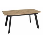Стол DikLine XL160 Дуб галифакс /опоры черные | Интернет магазин мебели и декора LifeDekor