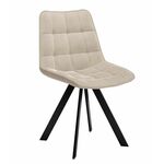 Стул DikLine 229 поворотный, B03 BEIGE, ножки черные | Интернет магазин мебели и декора LifeDekor