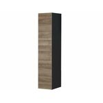 Шкаф навесной «Альда 2Д» КМК 0782.2, черный/дуб велингтон | Интернет магазин мебели и декора LifeDekor