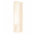 Шкаф-витрина Джульетта, дуб шампань Л | Интернет магазин мебели и декора LifeDekor