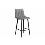 Барный стул Дани темно-серый / черный | Интернет магазин мебели и декора LifeDekor