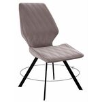 Стул DikLine 243 B5 LATTE поворотный/ ножки черные | Интернет магазин мебели и декора LifeDekor