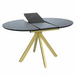 Круглый стол Rudolf 100-130х100х75см | Интернет магазин мебели и декора LifeDekor