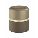 Пуф Кэрри с ящиком велюр коричневый | Интернет магазин мебели и декора LifeDekor