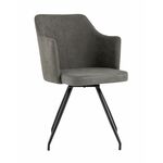 Стул Слинг вращающийся серо-коричневый | Интернет магазин мебели и декора LifeDekor