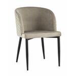 Стул Оскар велюр шампань | Интернет магазин мебели и декора LifeDekor