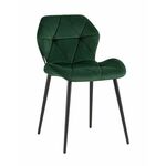 Стул Эдвин велюр зелёный | Интернет магазин мебели и декора LifeDekor