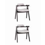 Стул обеденный OLAV светло-серый 2 шт. | Интернет магазин мебели и декора LifeDekor