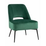 Кресло лаунж Бостон велюр зелёный | Интернет магазин мебели и декора LifeDekor
