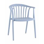 Стул Campo пластик голубой | Интернет магазин мебели и декора LifeDekor