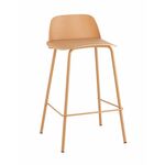 Стул полубарный Mist желтый | Интернет магазин мебели и декора LifeDekor