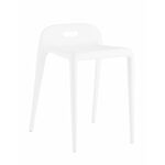 Табурет Sletten пластик белый | Интернет магазин мебели и декора LifeDekor