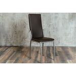 Кухонный стул SHADO Пекин коричневый на каркасе бриллиант | Интернет магазин мебели и декора LifeDekor