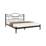 Кровать КМД 27 НОРИ 160 черный | Интернет магазин мебели и декора LifeDekor