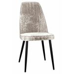 Стул DikLine 326 M02 бежевый, ножки черные | Интернет магазин мебели и декора LifeDekor