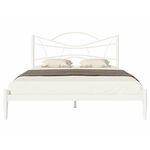 Кровать КМД 27 НОРИ 160 белый | Интернет магазин мебели и декора LifeDekor