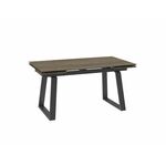 Стол Элит 200, Дуб винтаж, чёрный | Интернет магазин мебели и декора LifeDekor