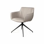 Полукресло Sofia, экокожа soft-touch, серый | Интернет магазин мебели и декора LifeDekor