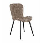 Стул DikLine 303 M05 шоколад, ножки черные | Интернет магазин мебели и декора LifeDekor