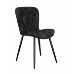 Стул DikLine 303 M18 черный, ножки черные | Интернет магазин мебели и декора LifeDekor