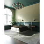 Кровать "Глэдис" без изножья (90х200/ноги металл/цвет Белый) | Интернет магазин мебели и декора LifeDekor