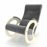 Кресло-качалка Блюз 3 (Дуб шампань / Verona Antrazite Grey) | Интернет магазин мебели и декора LifeDekor