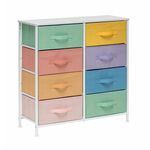 Комод "Линкс" 8 ящиков (Цветной) | Интернет магазин мебели и декора LifeDekor