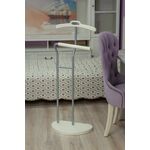 Вешалка костюмная Д 10 металлик/ слоновая кость | Интернет магазин мебели и декора LifeDekor