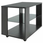 Стол журнальный BeautyStyle 5 венге/стекло черное | Интернет магазин мебели и декора LifeDekor