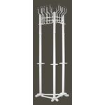 Гардикс-3  (Белая) Вешлка напольная | Интернет магазин мебели и декора LifeDekor