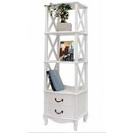 Этажерка "Джульетта"-3 (молочный дуб) Вис | Интернет магазин мебели и декора LifeDekor