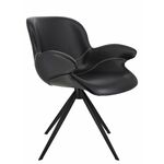 Обеденное кресло Everprof Aurora Экокожа Черный | Интернет магазин мебели и декора LifeDekor