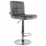 Барный стул Everprof Asti Ткань Серый | Интернет магазин мебели и декора LifeDekor