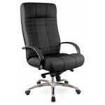 Кресло руководителя Everprof Atlant AL M Кожаное Черный | Интернет магазин мебели и декора LifeDekor