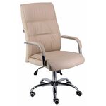 Кресло руководителя Everprof Bond TM Экокожа Бежевый | Интернет магазин мебели и декора LifeDekor