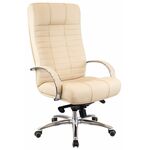 Кресло руководителя Everprof Atlant AL M Экокожа Бежевый | Интернет магазин мебели и декора LifeDekor