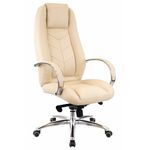 Кресло руководителя Everprof Drift Lux M Кожаное Бежевый | Интернет магазин мебели и декора LifeDekor