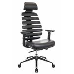 Эргономичное кресло Everprof Ergo Black Экокожа Черный | Интернет магазин мебели и декора LifeDekor