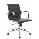 Операторское кресло Everprof Leo T Экокожа Черный | Интернет магазин мебели и декора LifeDekor