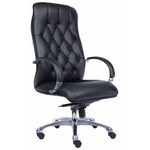 Премиум кресло Everprof Monaco Экокожа Черный | Интернет магазин мебели и декора LifeDekor