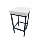 Барный табурет SHADO Лофт белый | Интернет магазин мебели и декора LifeDekor