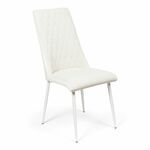 Стул на кухню Маффин PREMIUM белый | Интернет магазин мебели и декора LifeDekor