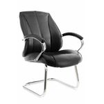 Кресло для посетителей Everprof Forum CF Экокожа Черный | Интернет магазин мебели и декора LifeDekor