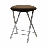 Табурет складной Shado №5 хром 3029 | Интернет магазин мебели и декора LifeDekor