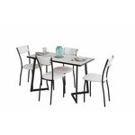 Обеденная группа SHADO Керамика Флоренс 18 Сильвия 10 Крок. Белый | Интернет магазин мебели и декора LifeDekor