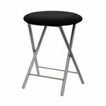 Табурет складной Shado №5 хром 3001 | Интернет магазин мебели и декора LifeDekor