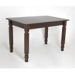 Стол прямоугольный "Милорд" (80х120/170) Венге | Интернет магазин мебели и декора LifeDekor