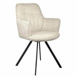 Стул Grant латте шенил на поворотном механизме | Интернет магазин мебели и декора LifeDekor